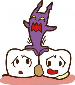 歯と歯の間の虫歯